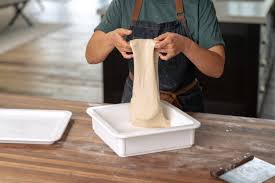 Coil fold dough handling example