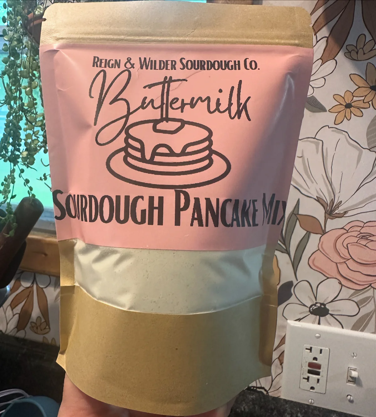 Buttermilk pancake mix from Reign and Wilder