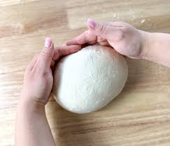 Shaped loaf before baking