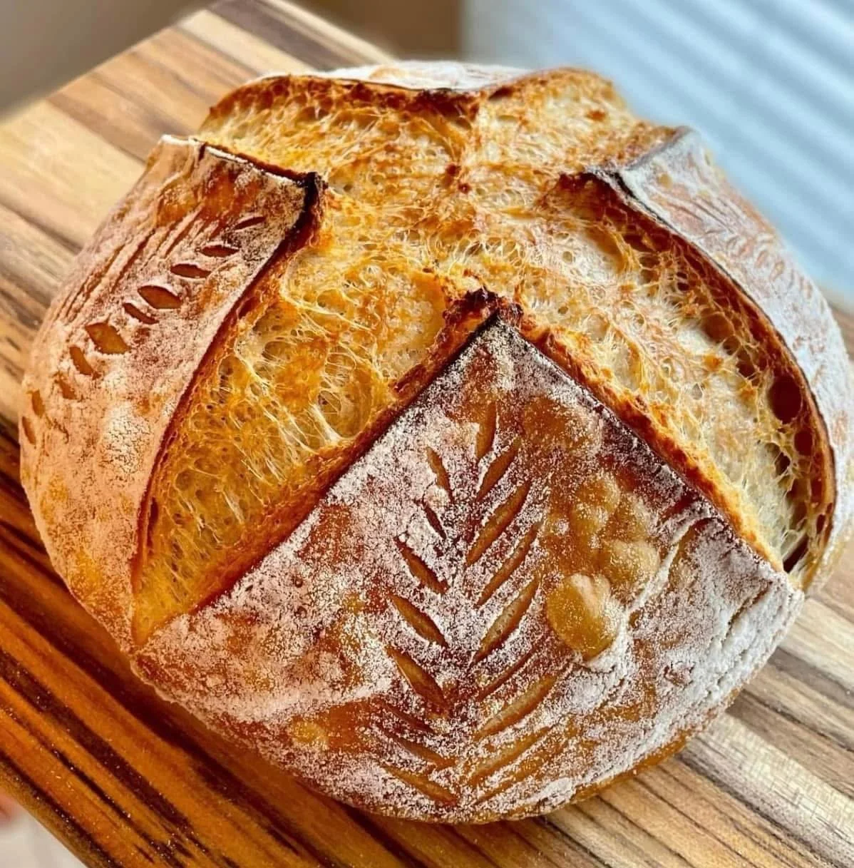 Artisan sourdough loaf